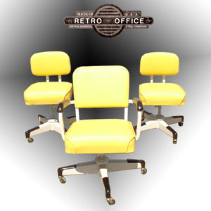 General Fireproofing Vintage Armless Steno Chair