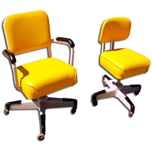 General Fireproofing Vintage Armless Steno Chair
